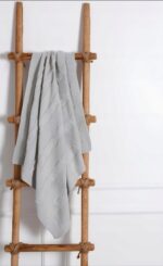 Kocyk dziecięcy pleciony z wełny - obrazek 8