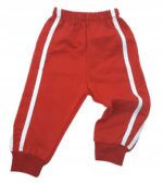 Bawełniany komplet dla chłopców, CZERWONE PASKI - obrazek 3