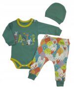 Bawełniany komplet chłopięcy WESOŁYCH ŚWIĄT