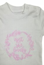 Zestaw dresowy dla dziewczynki, czapka, body, spodnie - obrazek 2