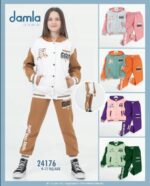 Bawełniany komplet dziewczęcy DZIEWCZYNA w rozmiarze 110 cm - obrazek 5