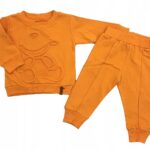 Bawełniany komplet dla chłopca MIŚ, rozmiar 68 cm