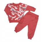 Bawełniany komplet dziewczęcy KINIK w rozmiarze 86 cm