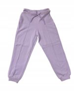 Bawełniany dres dla dziewczynki Komplet składający się z koszulki i spodni w rozmiarach 123 - 128cm - obrazek 5