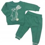 Zestaw dziecięcy Zestaw ze spodniami bawełnianymi T-shirt Rozmiar 68 cm