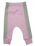 Bawełniany różowy zestaw 3-częściowy dla dziewcząt - obrazek 4