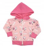 Bawełniany komplet dziewczęcy KOT w rozmiarze 68-74 cm - obrazek 2