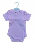 Body niemowlęce z krótkim rękawem różowe ONNO BABY