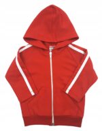 Bawełniany komplet dla chłopców, CZERWONE PASKI - obrazek 2