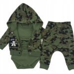 Bawełniany 3-częściowy komplet dziecięcy MORO Onno Baby rozmiar 62 cm