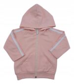 Bawełniany komplet dziewczęcy, ŁOSOSOWE PASKI - obrazek 2