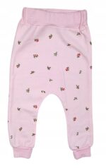 Zestaw dresowy dla dziewczynki, czapka, body, spodnie - obrazek 4