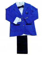 Garnitur dla chłopca, elegancki komplet, w komplecie z muszką