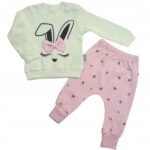 Bawełniany zestaw dziecięcy KRÓLICZEK