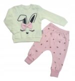Bawełniany zestaw dziecięcy KRÓLICZEK