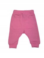 Spodnie dziecięce bawełniane różowe ONNO Kids - obrazek 2