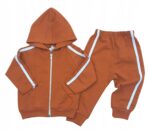 Bawełniany komplet dla chłopców BRICK PASKI