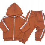 Bawełniany komplet dla chłopców BRICK PASKI