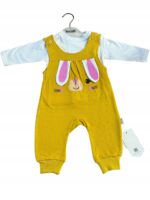 Komplet dla dziewczynki: bluzka i śpioszki ONNO BABY