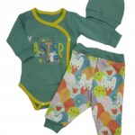 Bawełniany komplet chłopięcy WESOŁYCH ŚWIĄT