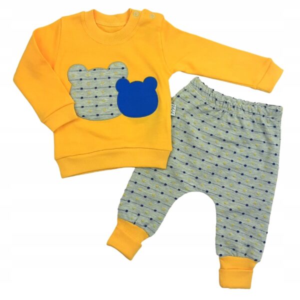 Bawełniany komplet chłopięcy MICKY Onno Baby