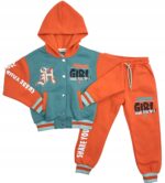 Bawełniany komplet dziewczęcy DZIEWCZYNA w rozmiarze 110 cm