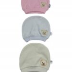 Bawełniana czapka niemowlęca 34-36x3