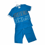 Komplet chłopięcy t-shirt i spodenki VIBES ONLY - obrazek 2
