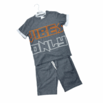 Komplet chłopięcy t-shirt i spodenki VIBES ONLY