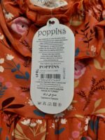 Sukienka dziewczęca w kwiaty na ramiączkach - obrazek 3