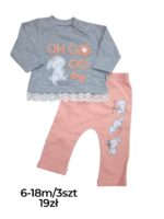 Komplet niemowlęcy z króliczkiem - obrazek 2