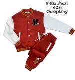 Ocieplany komplet dresowy dla dziewczynki - obrazek 4