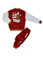 Ocieplany komplet dresowy dla dziewczynki - obrazek 4