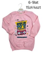 Bluza dziecięca z nadrukiem 'Back to 90's'