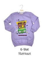 Bluza dziecięca z nadrukiem 'Back to 90's' - obrazek 3