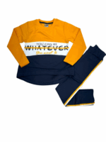 Komplet dziecięcy z napisem 'Whatever' - obrazek 3