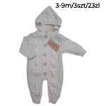 Niemowlęcy kombinezon z kapturem - obrazek 3