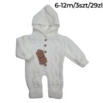 Kombinezon niemowlęcy z kapturem - obrazek 2