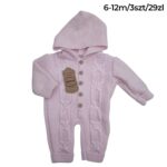 Kombinezon niemowlęcy z kapturem