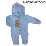 Kombinezon niemowlęcy z kapturem - obrazek 2
