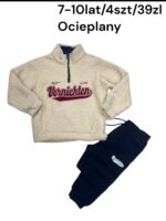 Ocieplany komplet chłopięcy bluza i spodnie