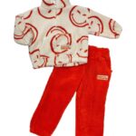 Pluszowy komplet dziewczęcy