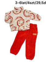 Pluszowy komplet dziewczęcy