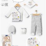 Zestaw niemowlęcy 5-częściowy wiewiórka