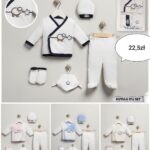 5-częściowy komplet niemowlęcy z owieczką